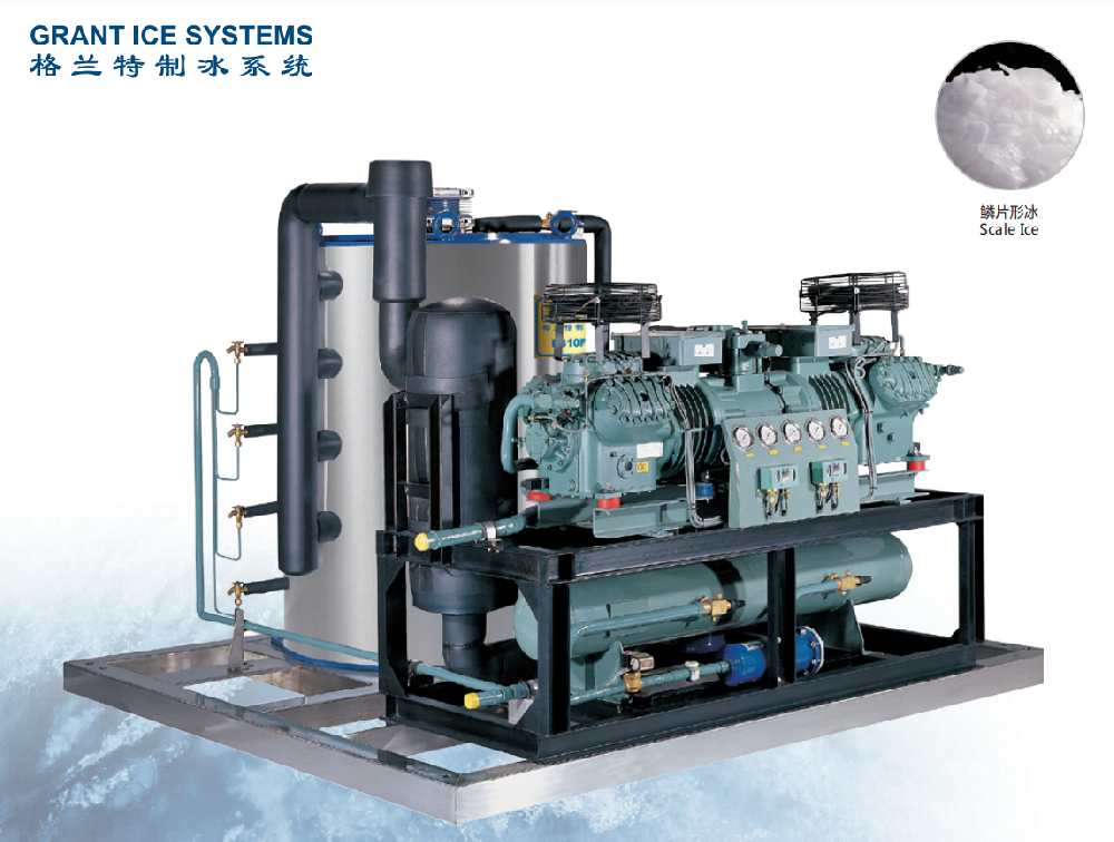 鱗片形風(fēng)冷分體制冰機(jī)