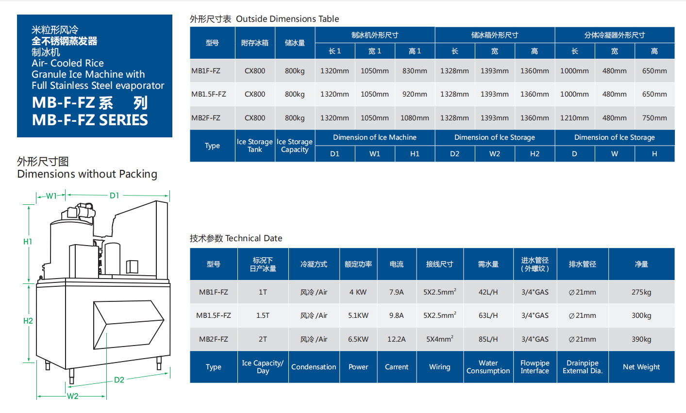 MB-F-FZ系列米粒形風冷全不銹鋼蒸發(fā)器制冰機2.png